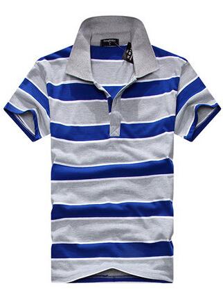 Gestreiftes Herren-Poloshirt