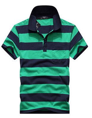 Gestreiftes Herren-Poloshirt