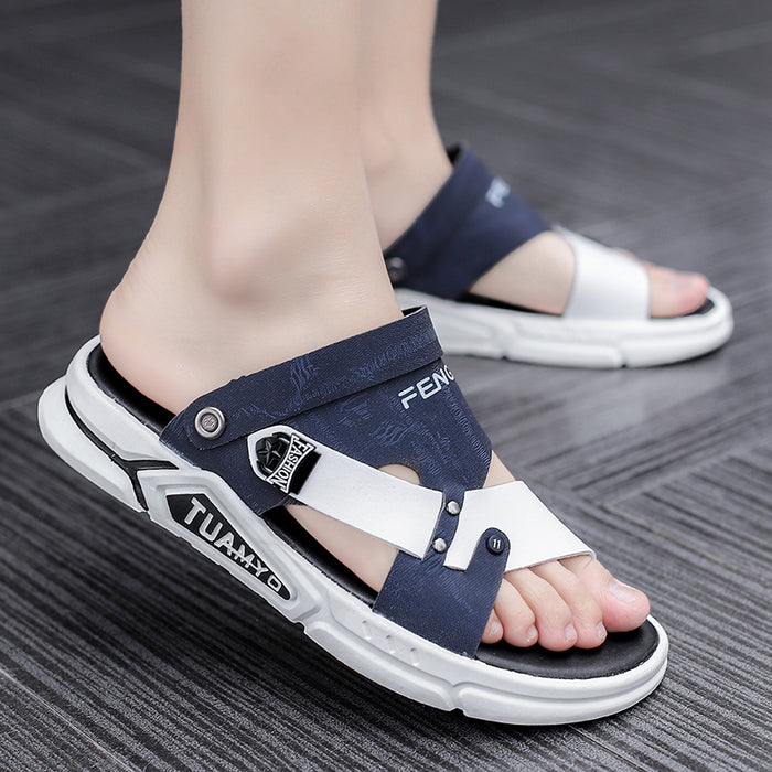 Waterproof Leather Sandals For Men