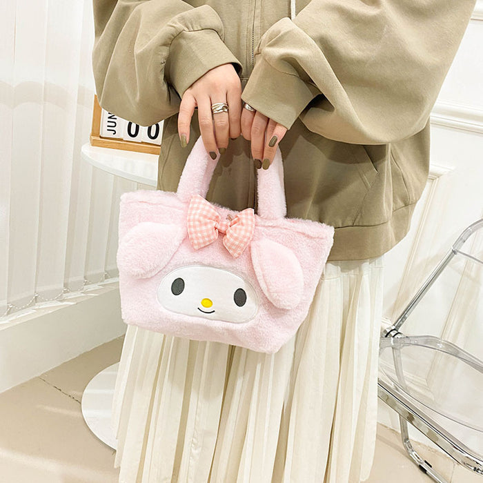 Plush Toy Manufacturers Wholesale New Doll Kulomi Handbag Japanese Candy Bag Doll Grab Machine Bag