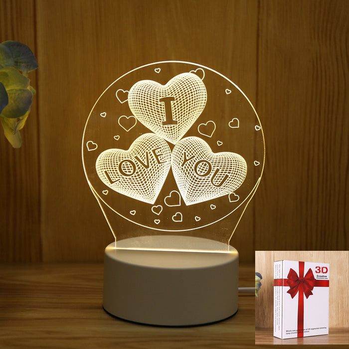 Night Light LOGO Welfare Holiday Gift Opening Event Advertising Gift Night Light