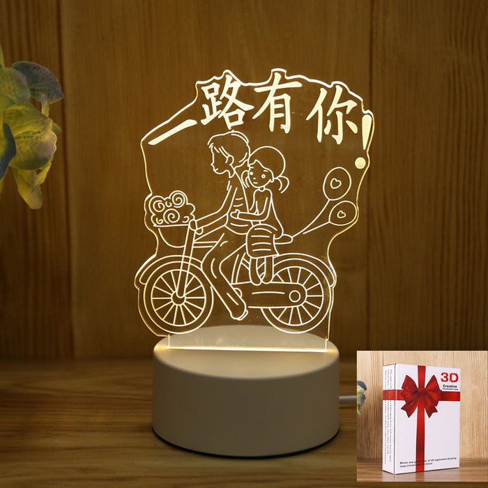 Night Light LOGO Welfare Holiday Gift Opening Event Advertising Gift Night Light