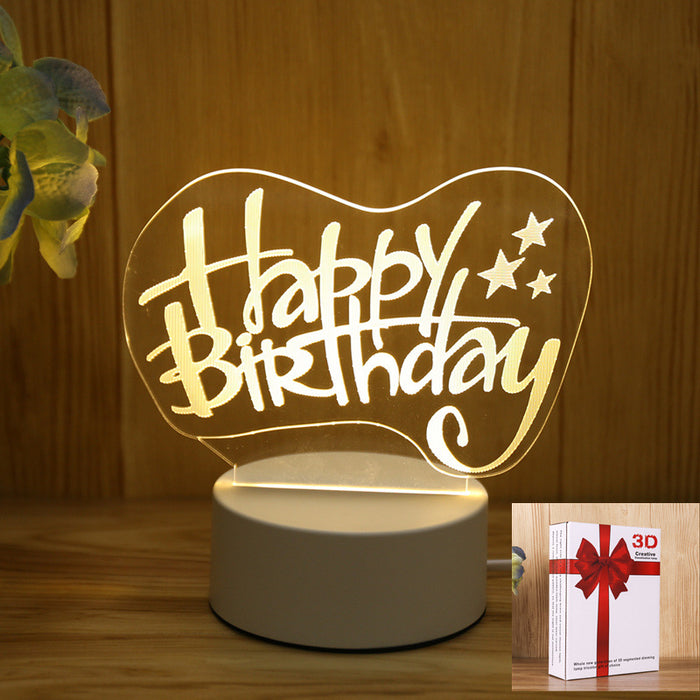 Night Light LOGO Welfare Holiday Gift Opening Event Advertising Gift Night Light