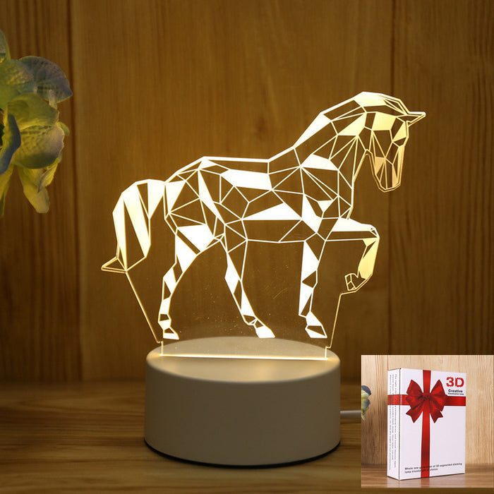 Night Light LOGO Welfare Holiday Gift Opening Event Advertising Gift Night Light