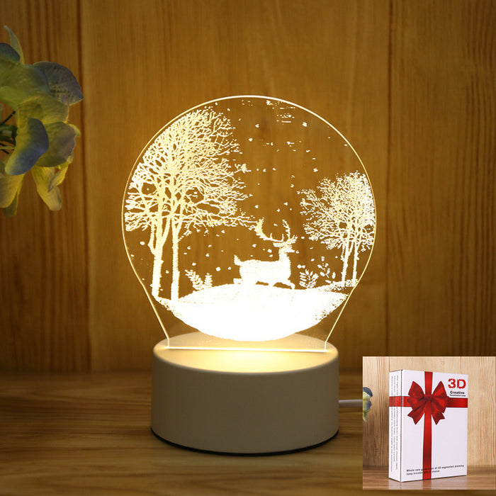 Night Light LOGO Welfare Holiday Gift Opening Event Advertising Gift Night Light