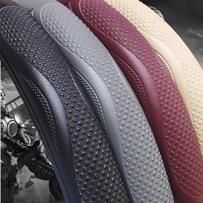 Wear-resistant Embossed Car Steering Wheel Cover Without Inner Ring