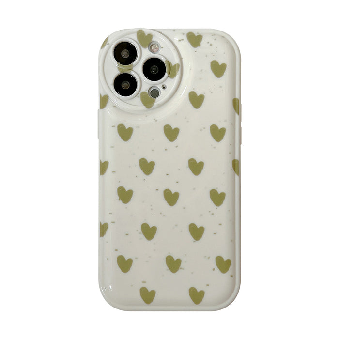 Simple Love Full Package Anti-fall Mobile Phone Silicone Shell