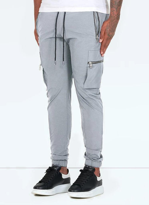 Sports Casual Slim-fit Cargo Pants With Large Pockets