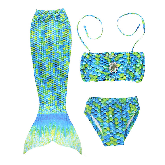 Children's Mermaid Swimsuit Wholesale Tail Kids Bikini Set