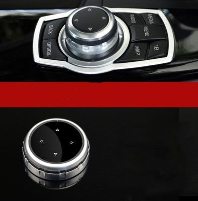 Multimedia Button Sticker For Car Large Knob Cover