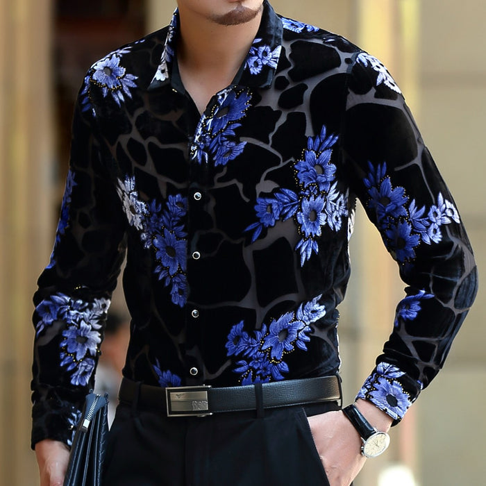 Long Sleeve Shirt Slim Fashion Men