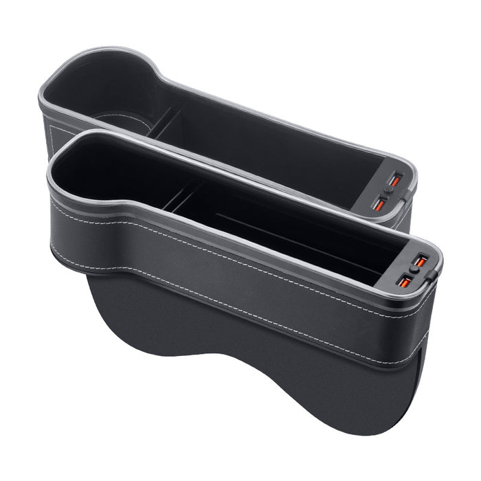 With Charging Car Seat Slot Storage Box