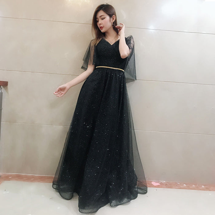 Banquet Evening Dress Women's Long Princess Slim Fit Party