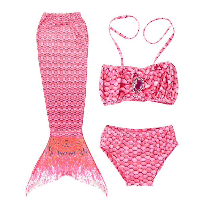 Children's Mermaid Swimsuit Wholesale Tail Kids Bikini Set