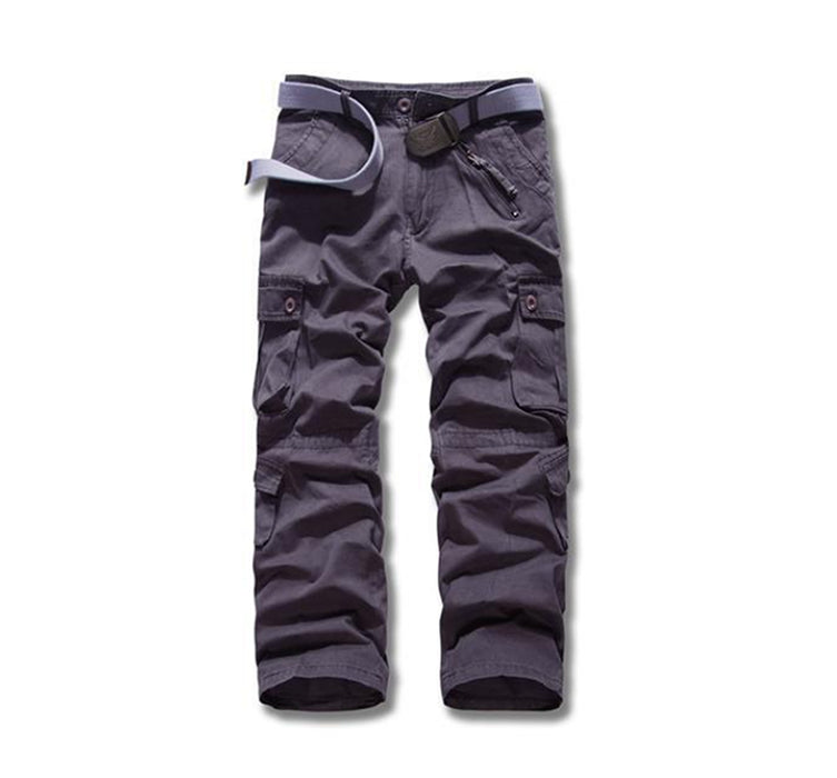 Cotton Long Men Pants Tactical Multi-pocket Outdoor Pants